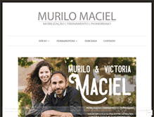 Tablet Screenshot of murilomaciel.com